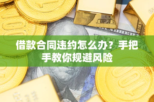 北京借款合同违约怎么办？手把手教你规避风险
