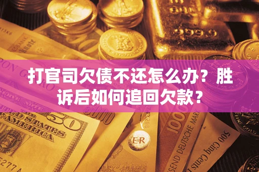 北京打官司欠债不还怎么办？胜诉后如何追回欠款？