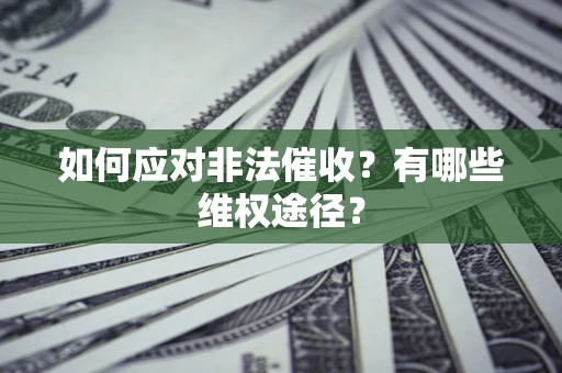 北京如何应对非法催收？有哪些维权途径？
