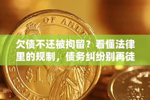 北京欠债不还被拘留？看懂法律里的规制，债务纠纷别再徒劳奔波