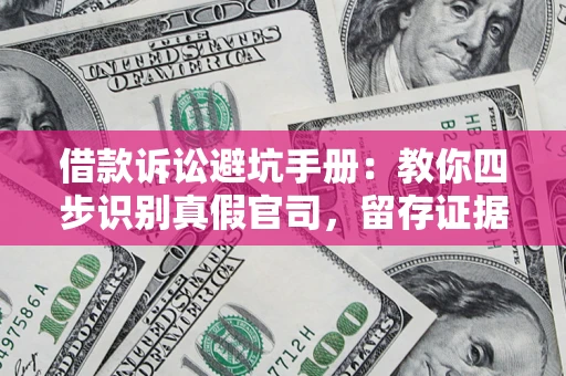 北京借款诉讼避坑手册：教你四步识别真假官司，留存证据不踩雷