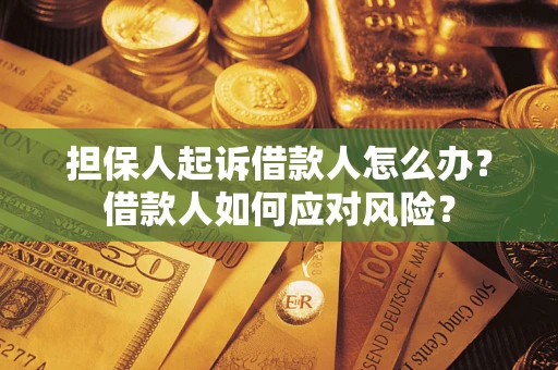 北京担保人起诉借款人怎么办？借款人如何应对风险？